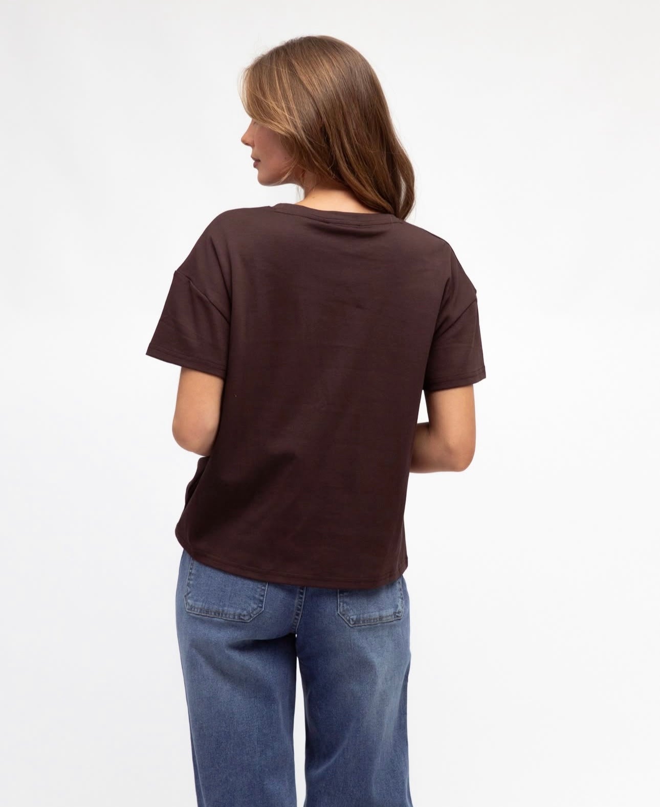EASY TUCK TEE CHOCOLATE