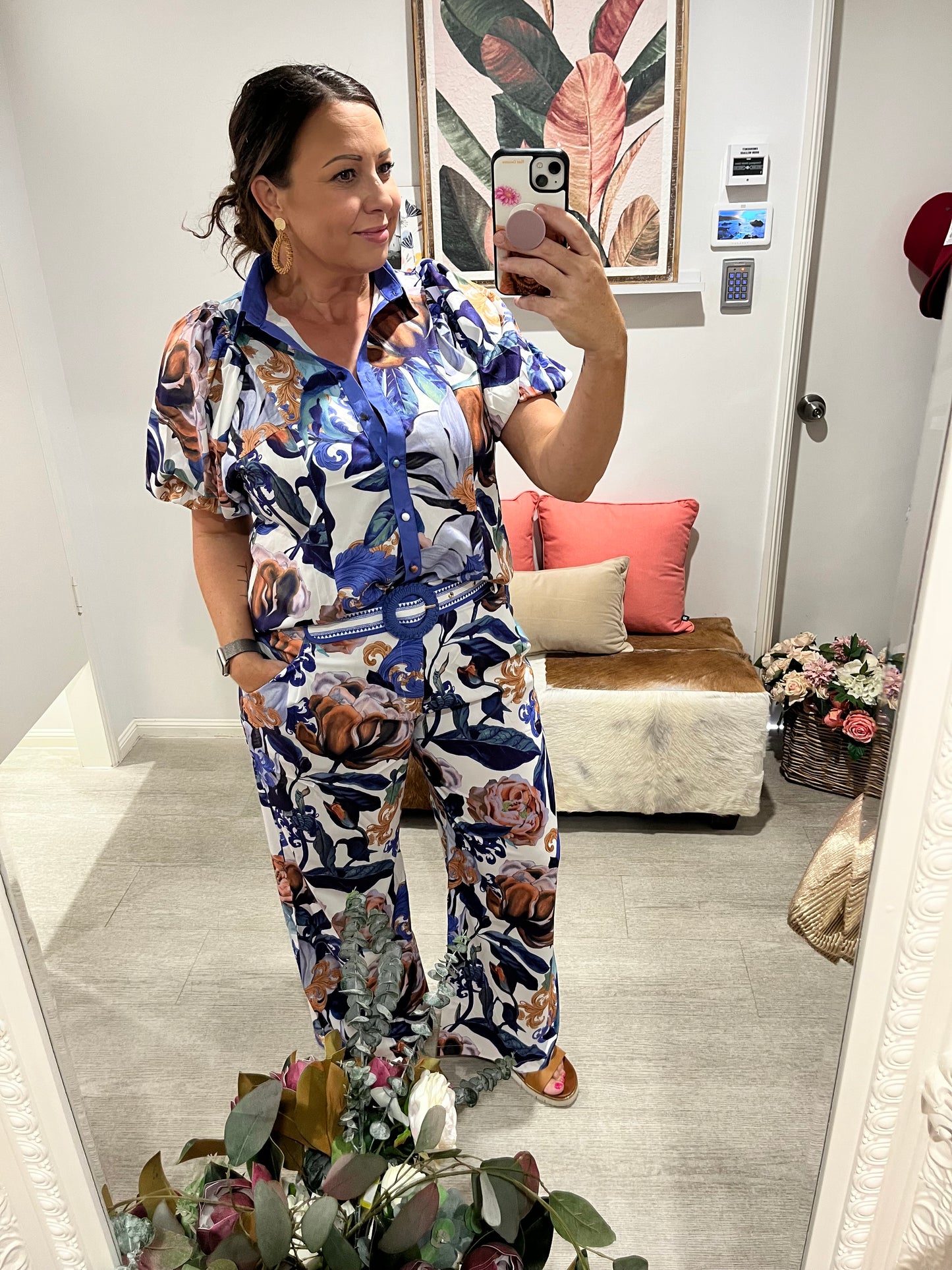 DONATELLA AZURE PANTS