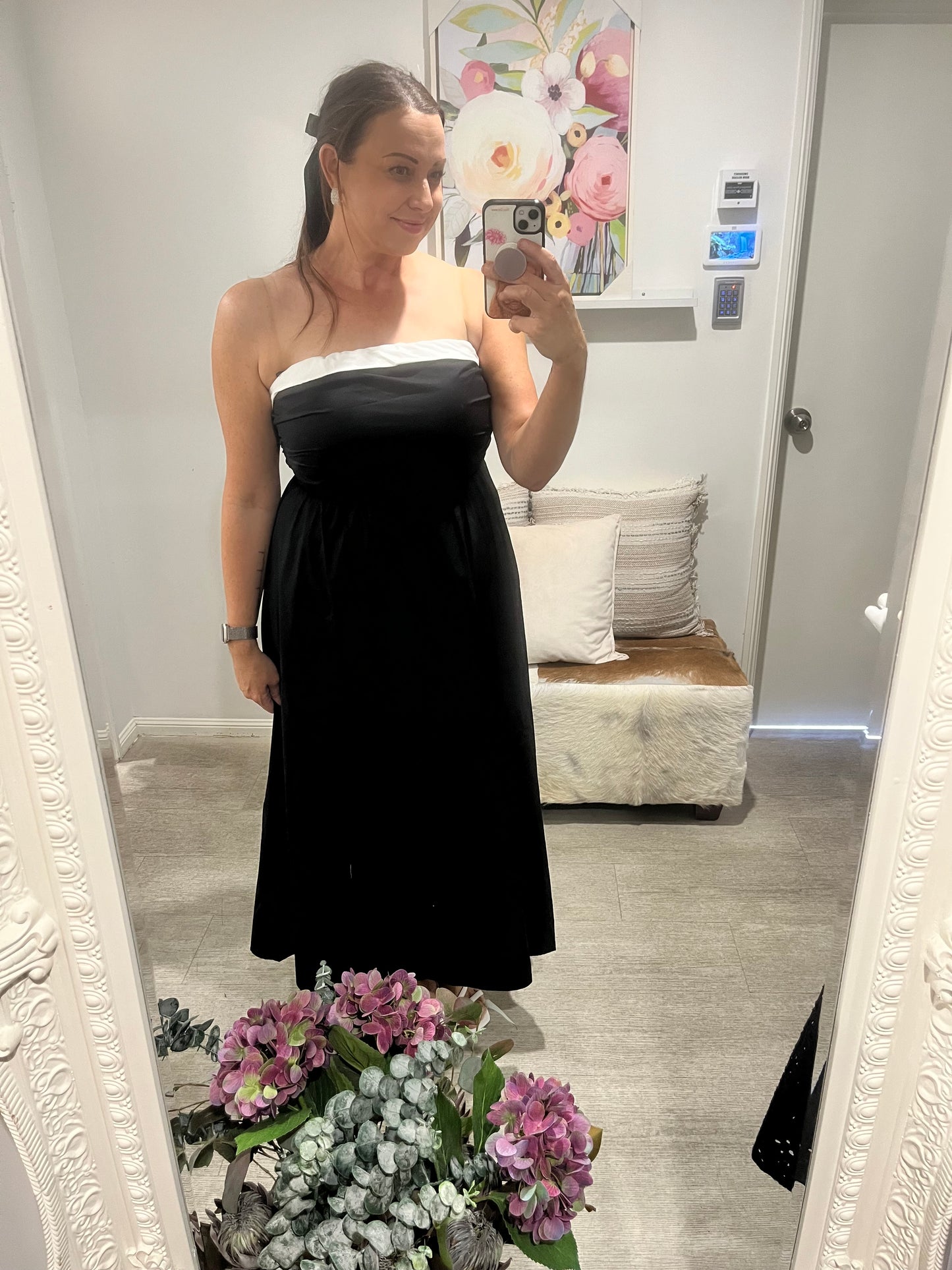 STYLE STATE BETTY STRAPLESS DRESS