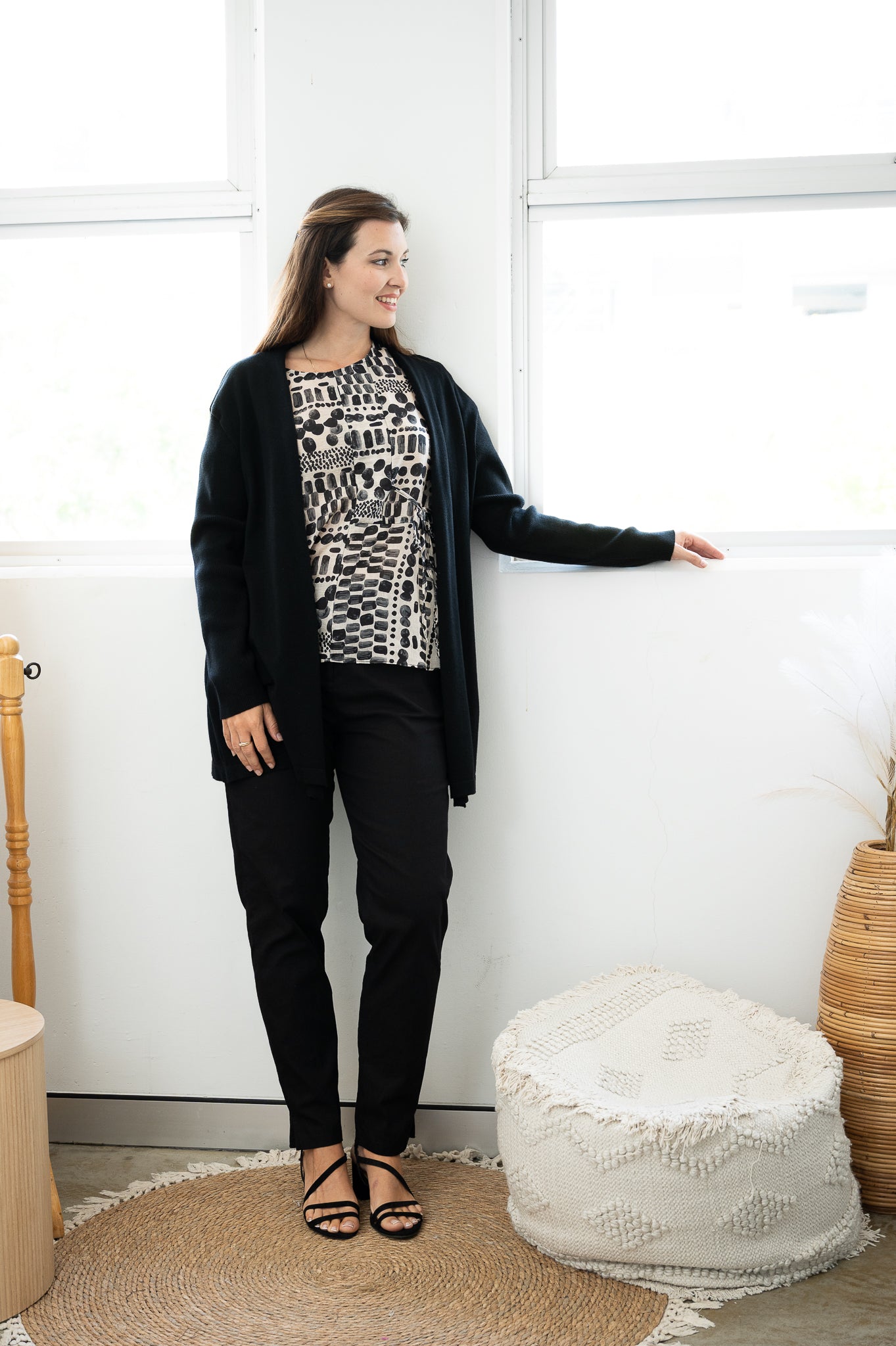 MISSY Q CARDIGAN BLACK