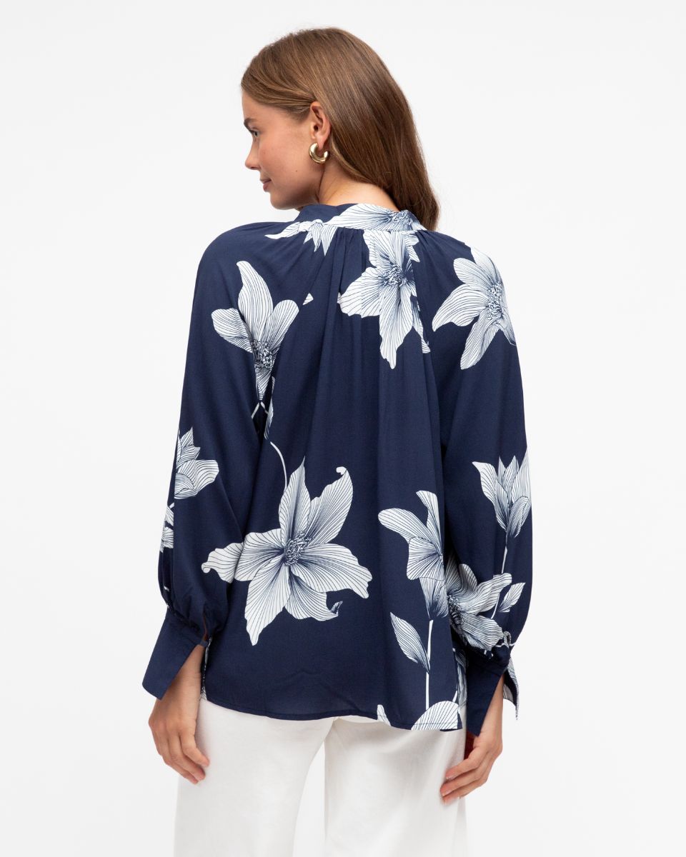 LABEL OF LOVE MIDNIGHT LILY BLOUSE