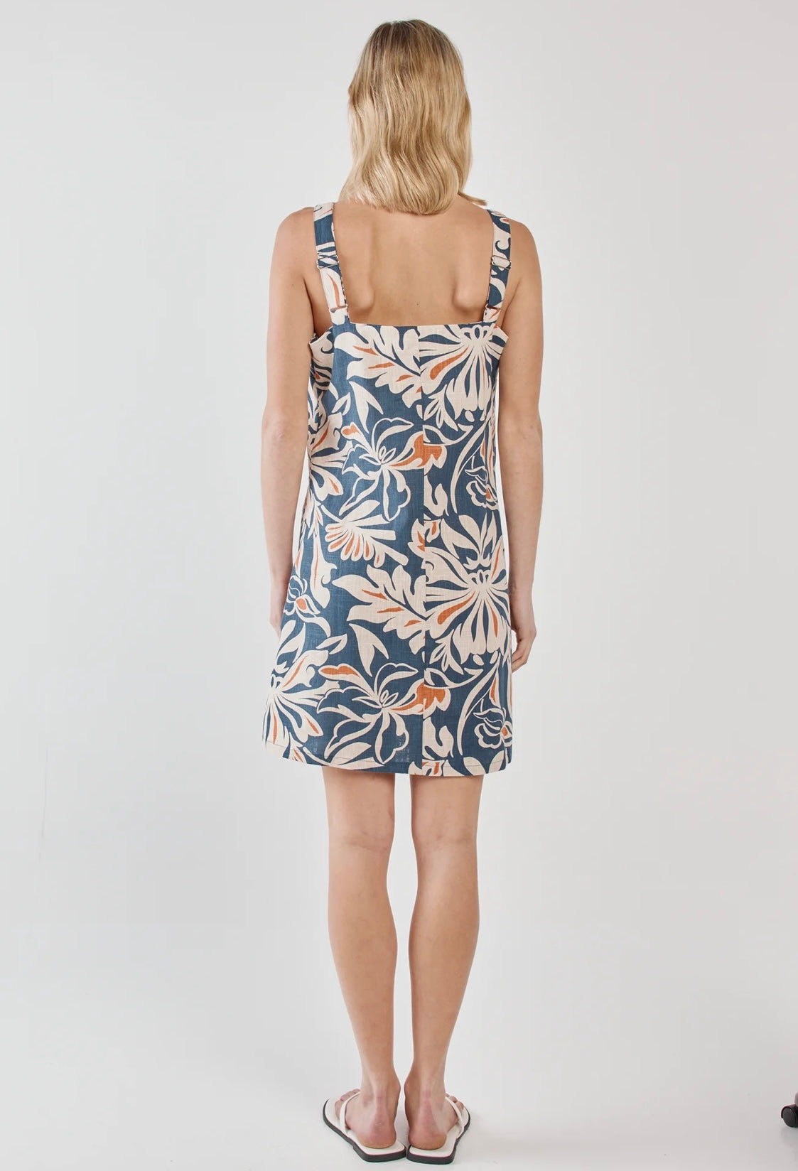 SASS JANA MINI SHIFT DRESS WILD ORCHID