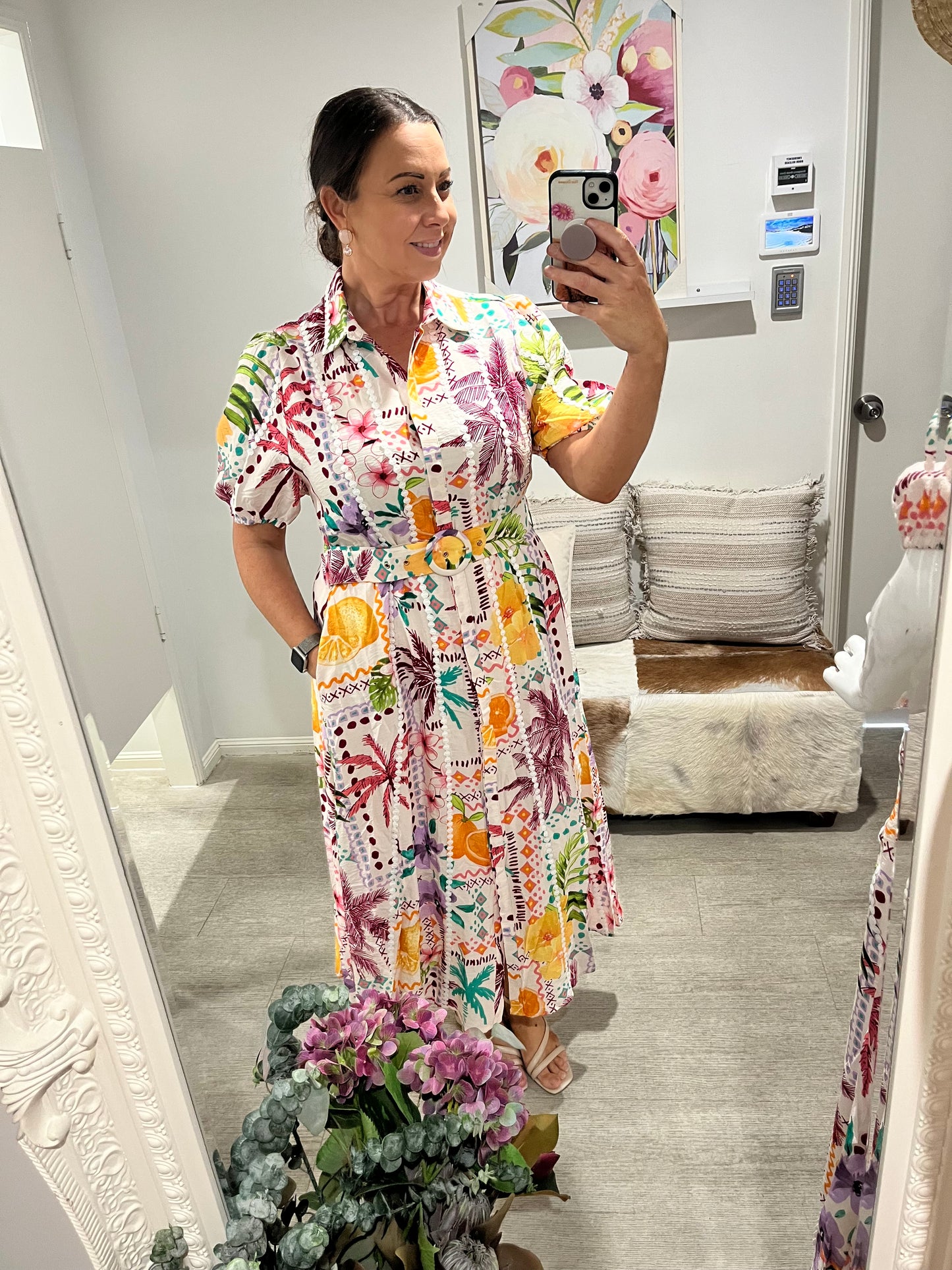 LORRAINE SODA MAXI DRESS