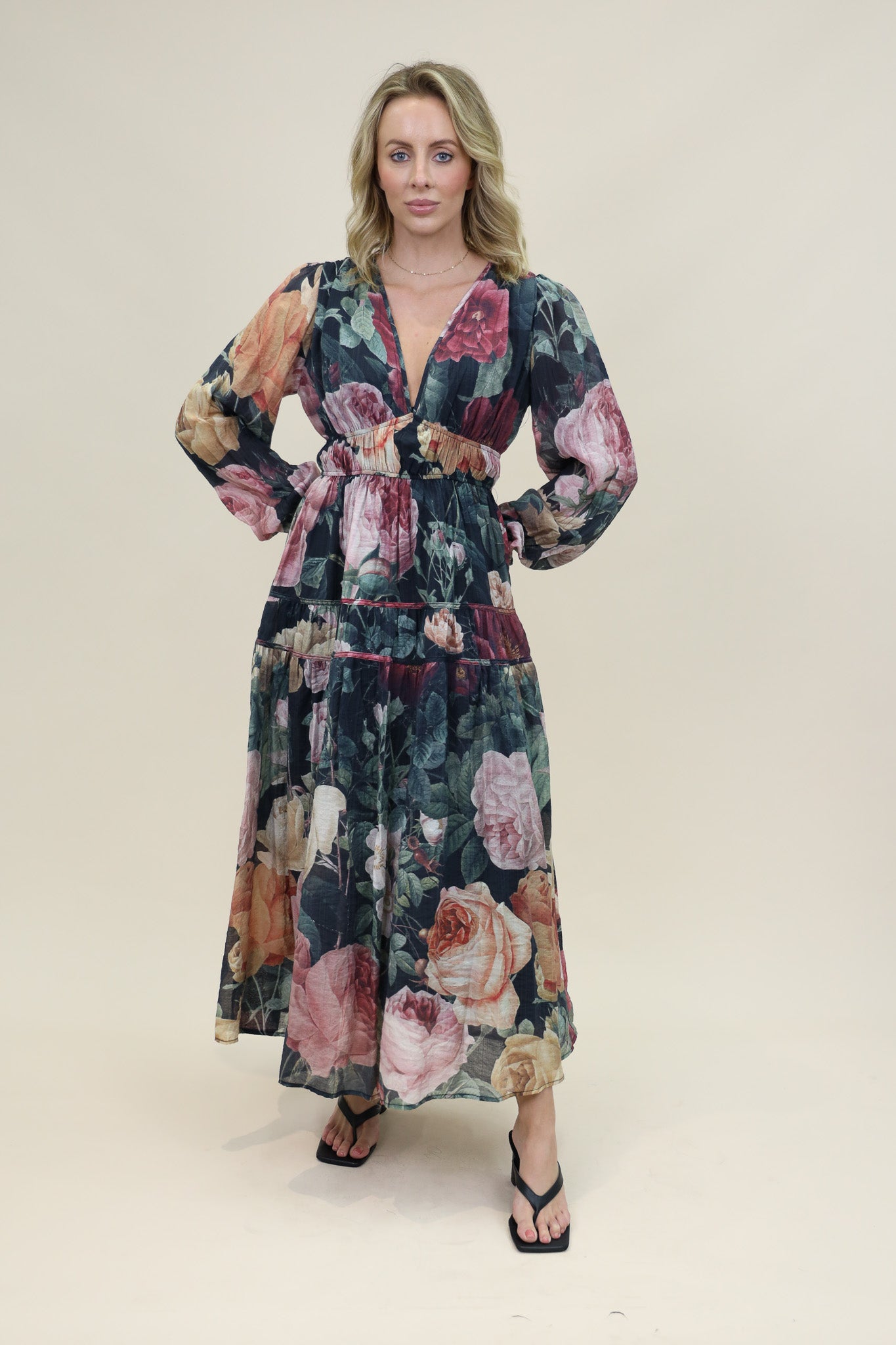 LORRAINE FLORAL MAXI