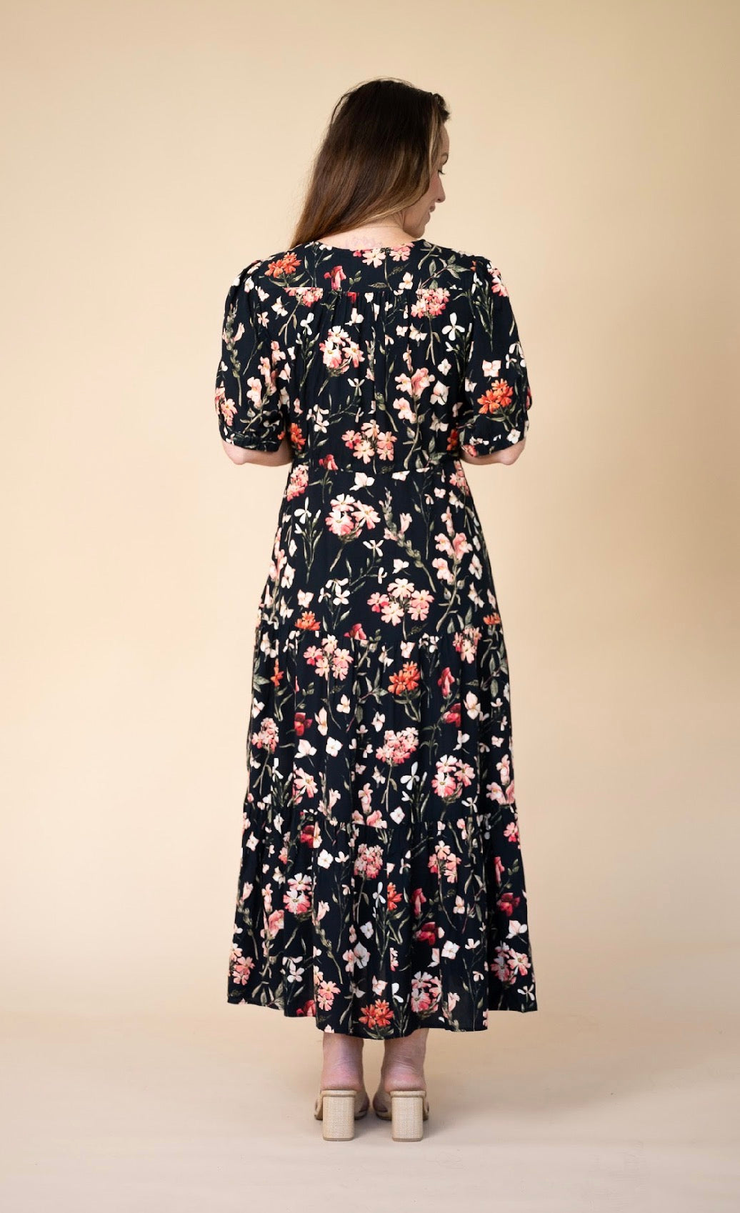 WILLOW TREE VEN MAXI BLACK