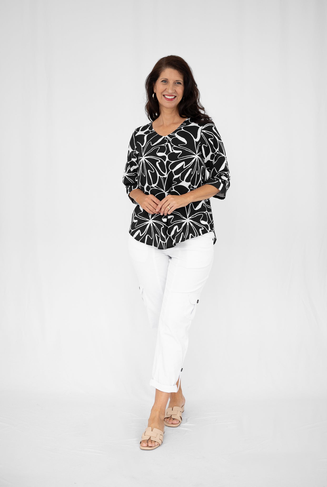 WILLOWTREE GEO BLOUSE
