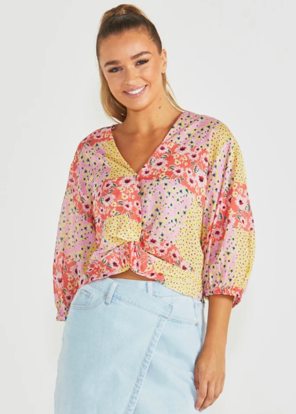 SASS RUTH TOP FLORAL