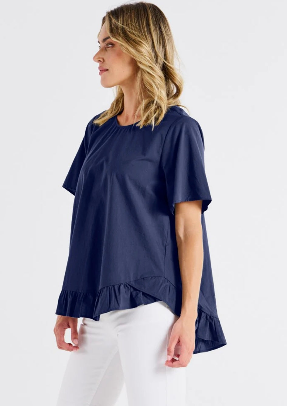 SASS CANDICE BLOUSE BLUE