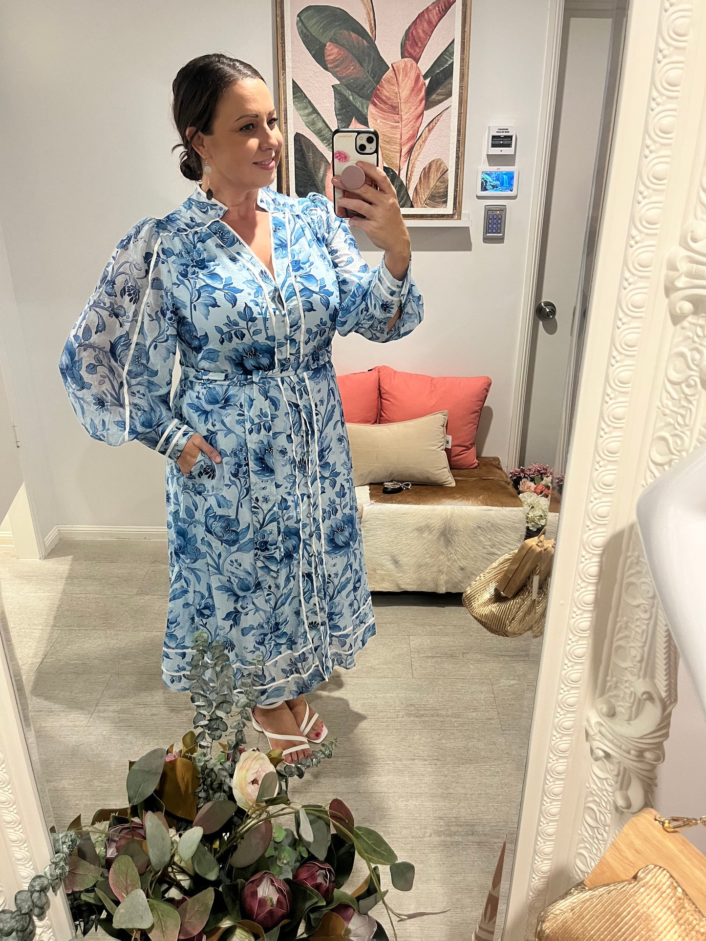 CORA PRINT MAXI DRESS