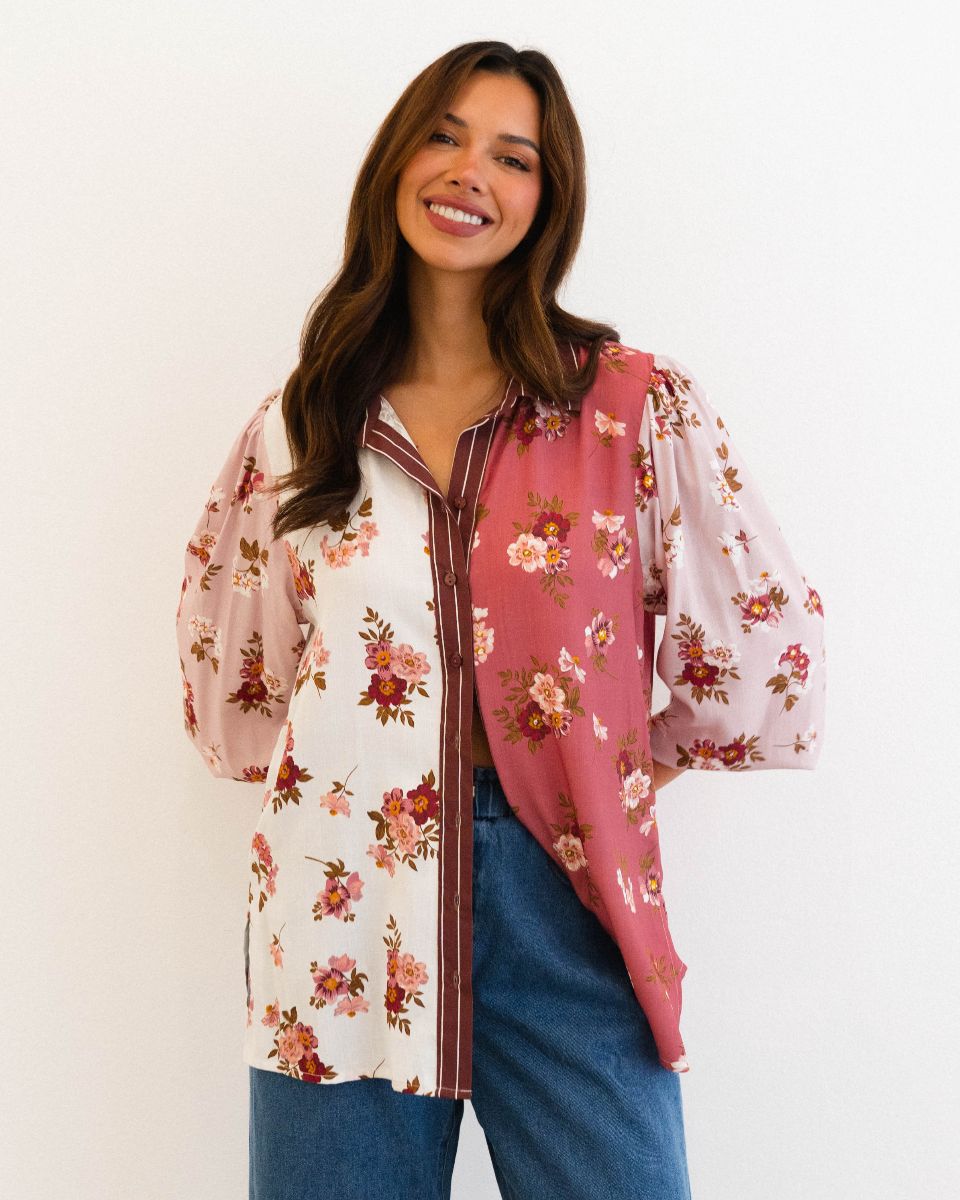 LABEL OF LOVE FIRST BLUSH SHIRT