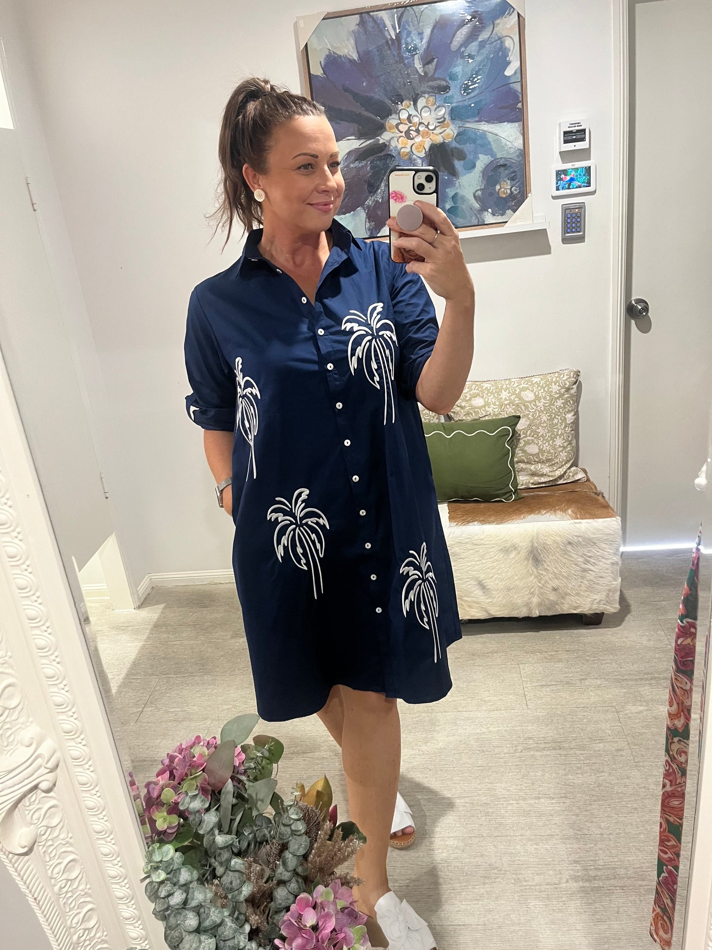 SOUL SPARROW PALM DRESS