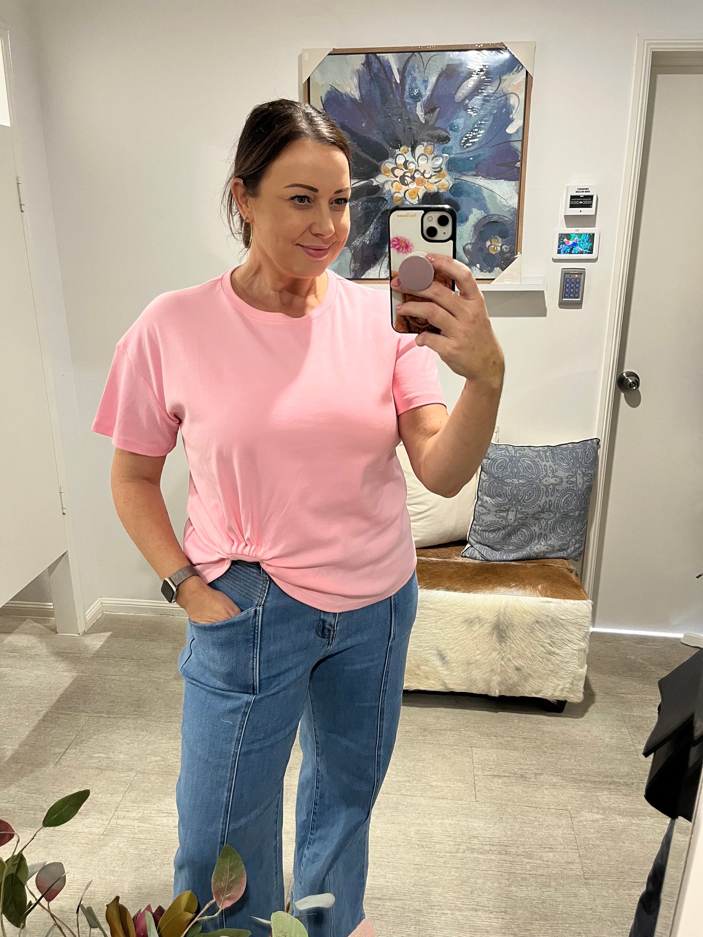 LOL EASY TUCK TEE BLUSH