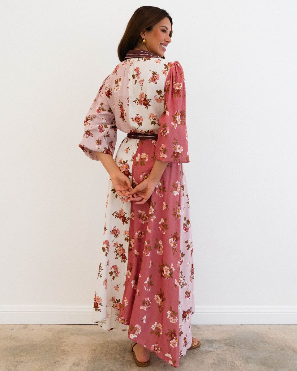 LABEL OF LOVE FIRST BLUSH SHIRT DRESS