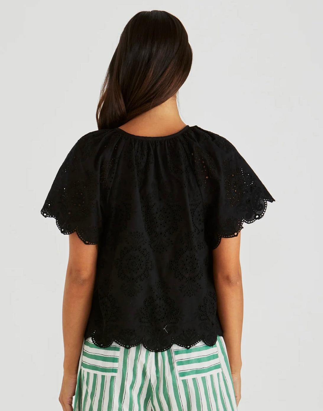 SASS ANI BLOUSE BLACK