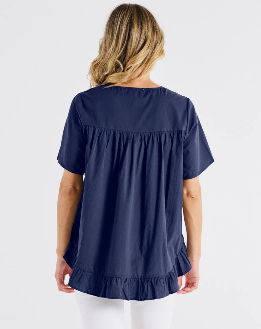SASS CANDICE BLOUSE BLUE