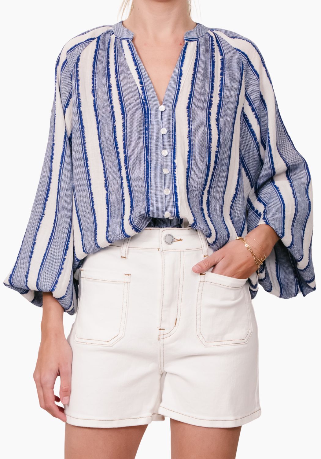 SUNNY GIRL STRIPE TOP