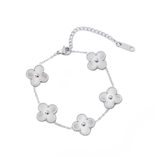 SABLE&DIXIE CRESS SILVER BRACELET