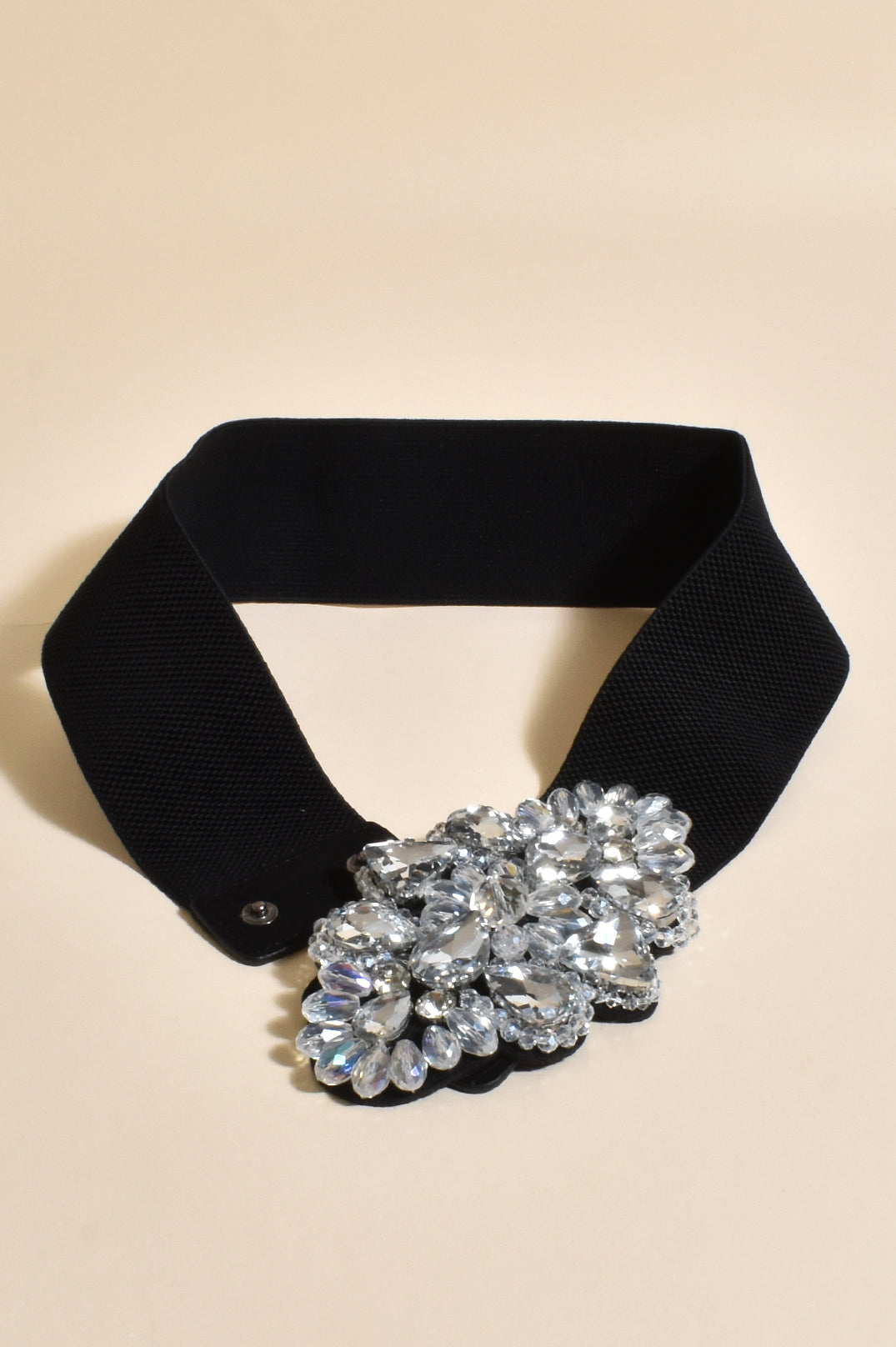 ABD-0603CRYSBLAC JEWELLED BELT