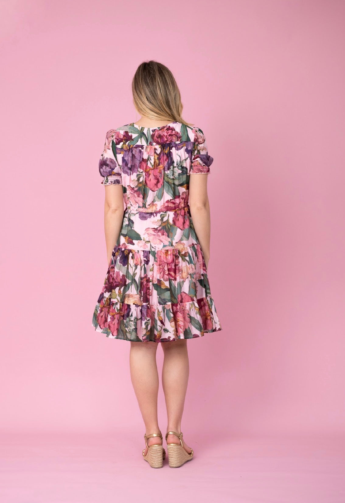 FRIA FLORAL SELMA MINI DRESS