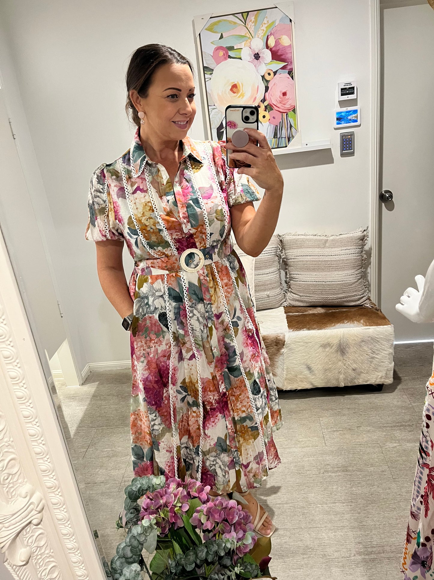 LORRAINE FLORAL MAXI DRESS