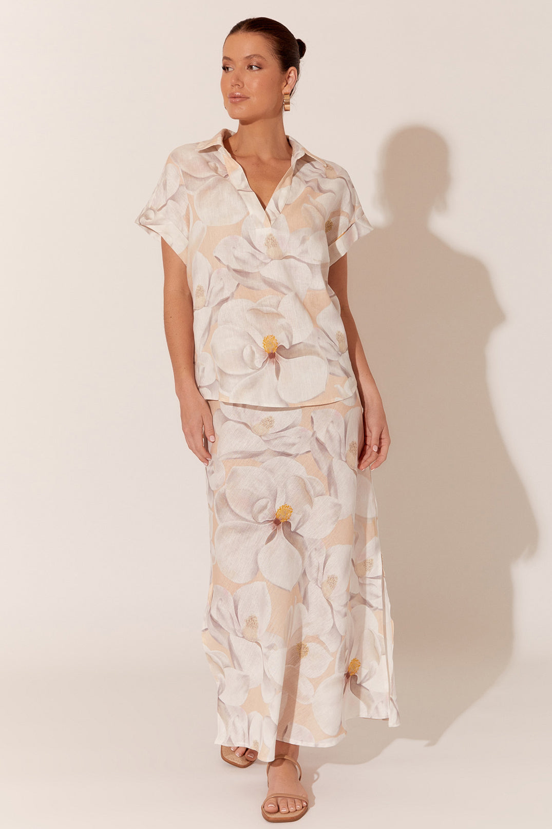 AJD-1259FLOR ABI MAXI SKIRT