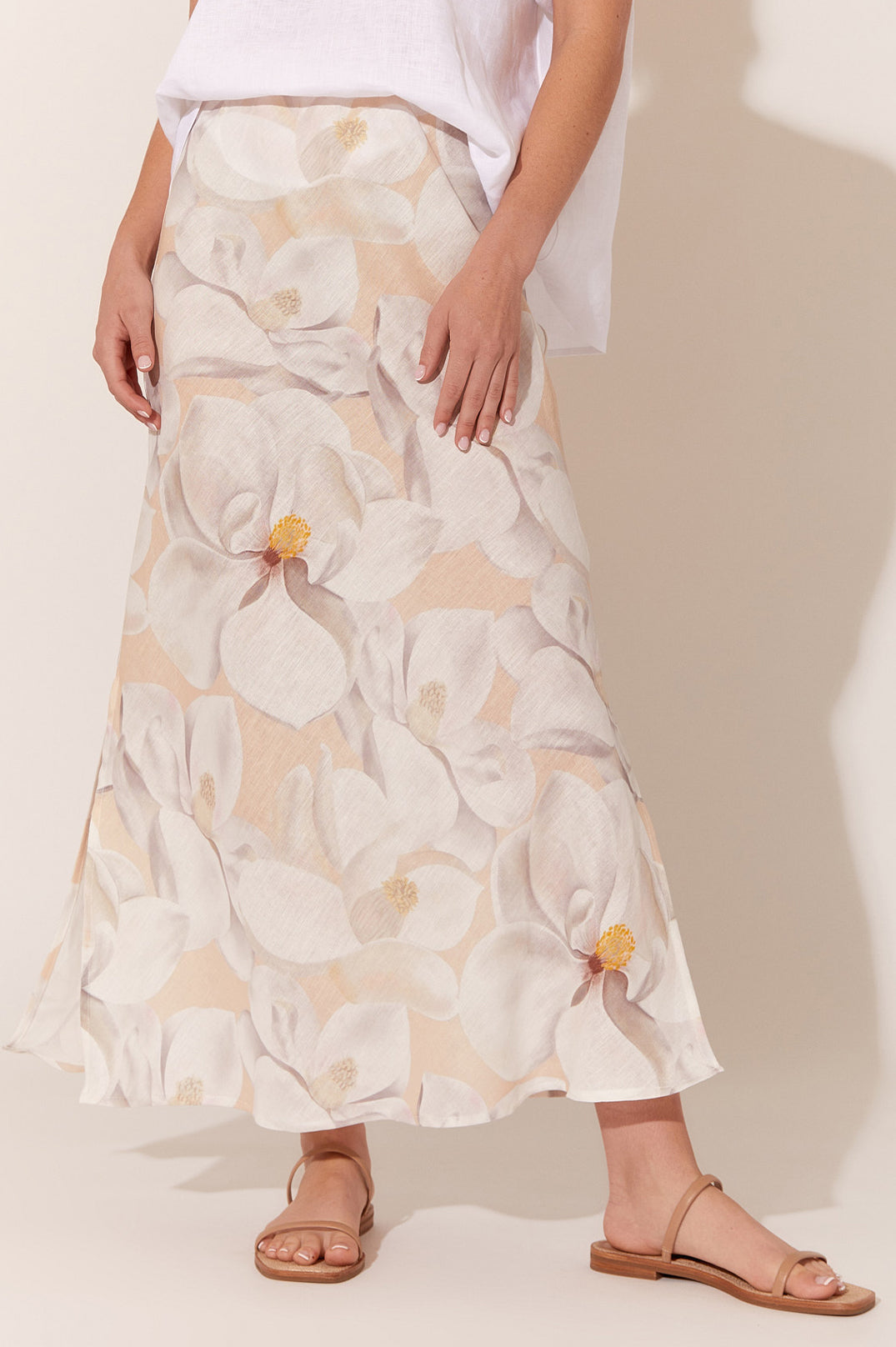 AJD-1259FLOR ABI MAXI SKIRT
