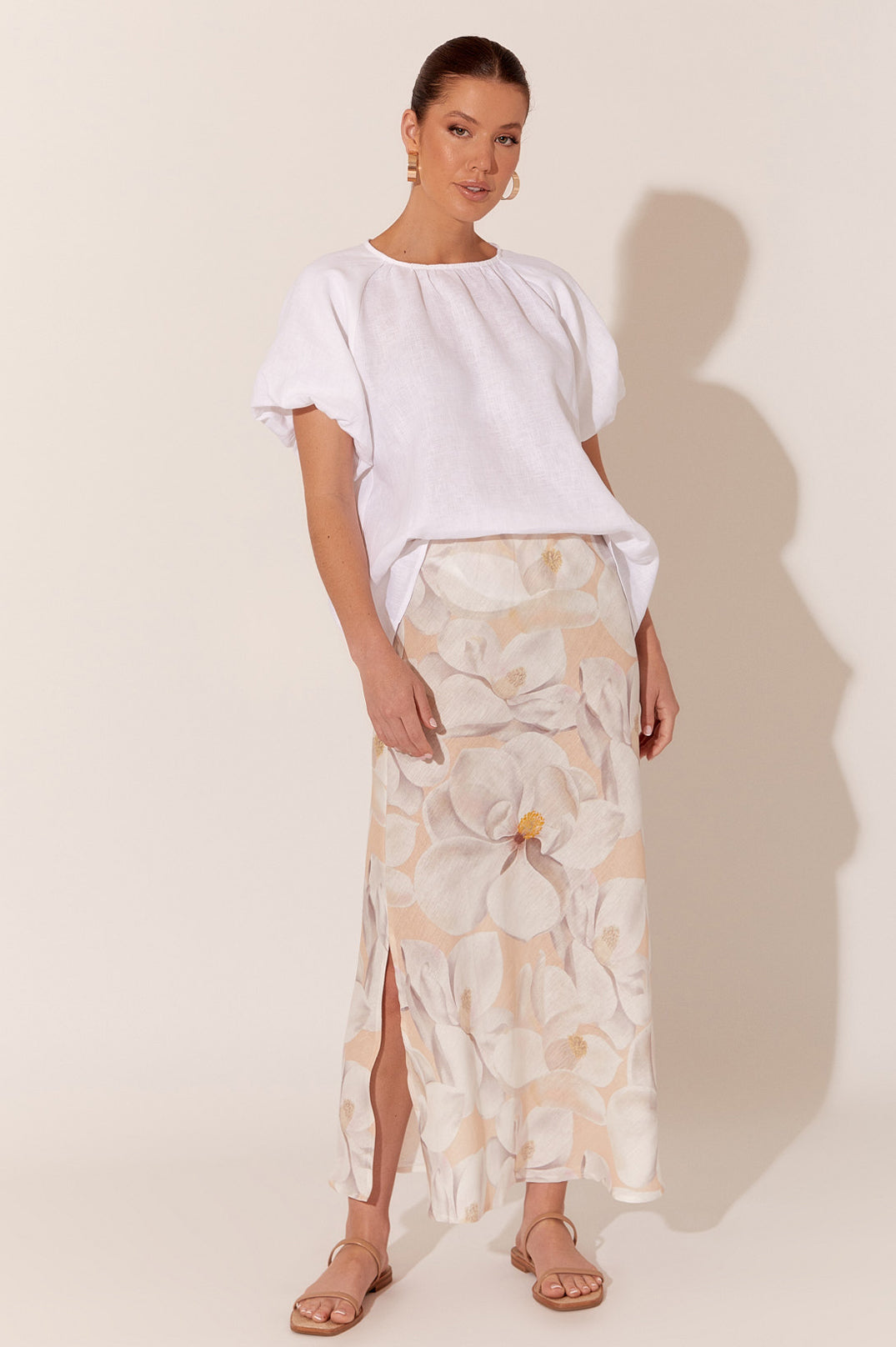 AJD-1259FLOR ABI MAXI SKIRT