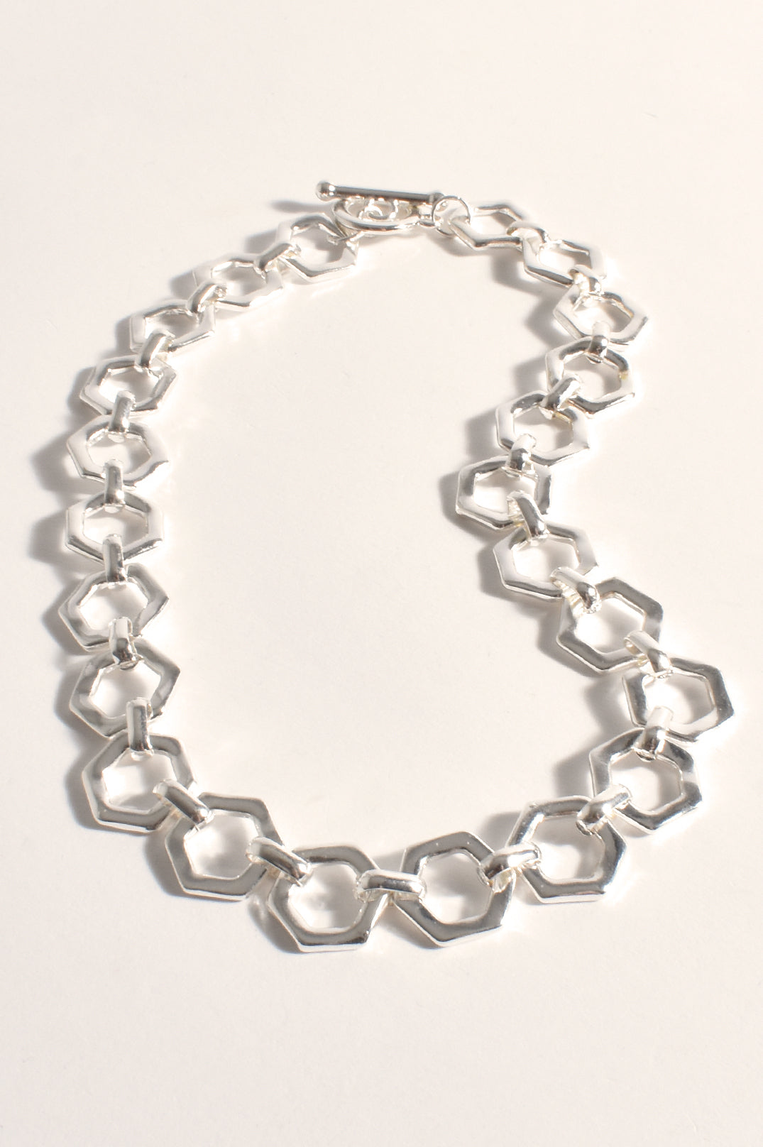AND-2386SILV GRO NECKLACE