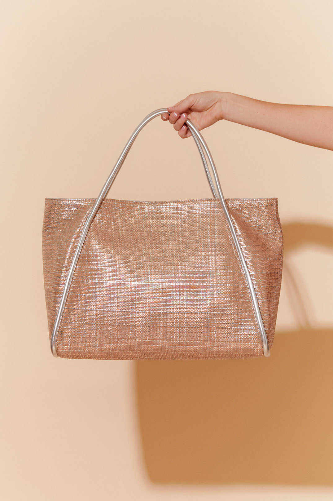 AXD-1732SILV JANELLE TOTE