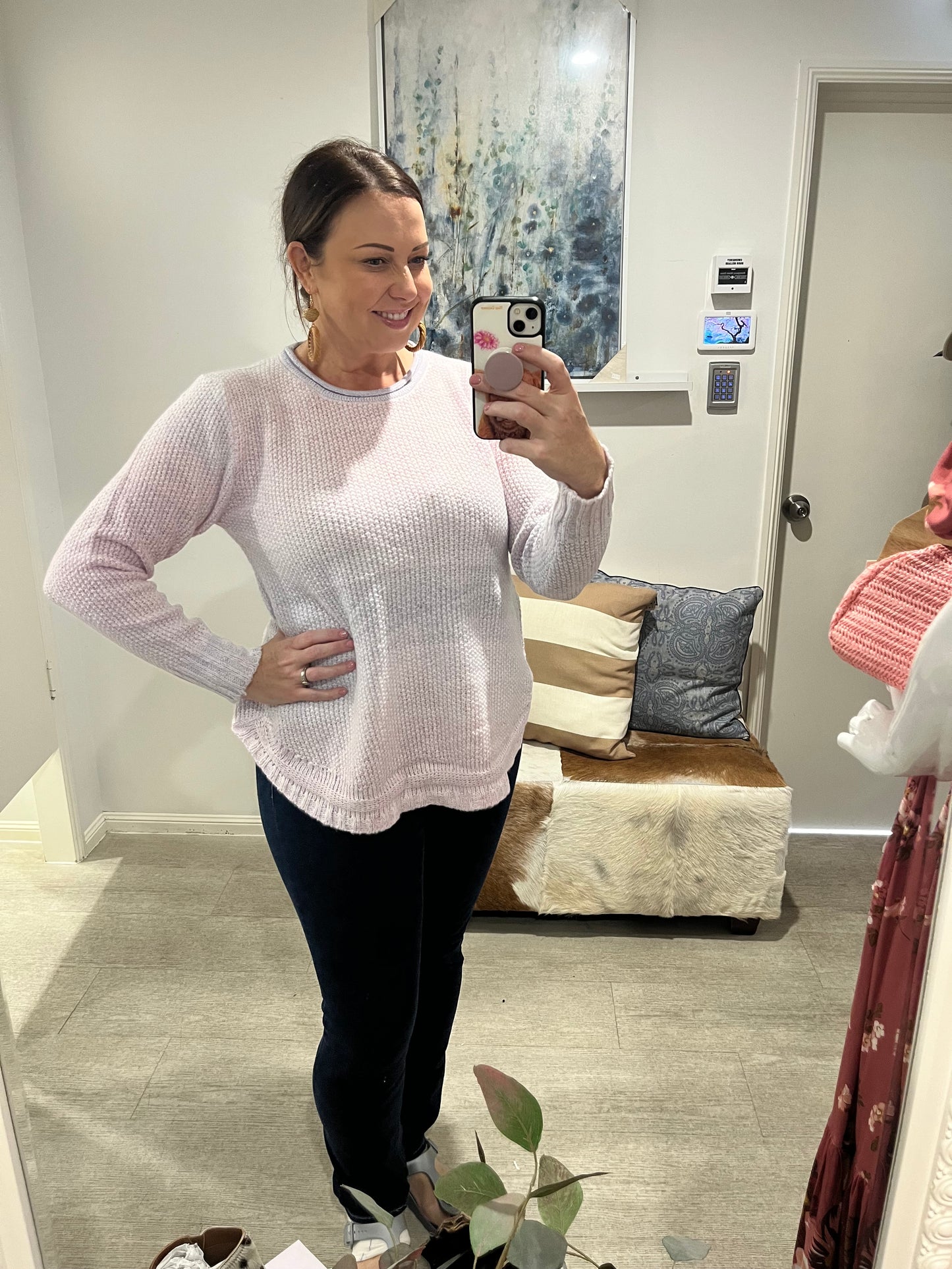 WILLOW TREE OMBRE KNIT PINK