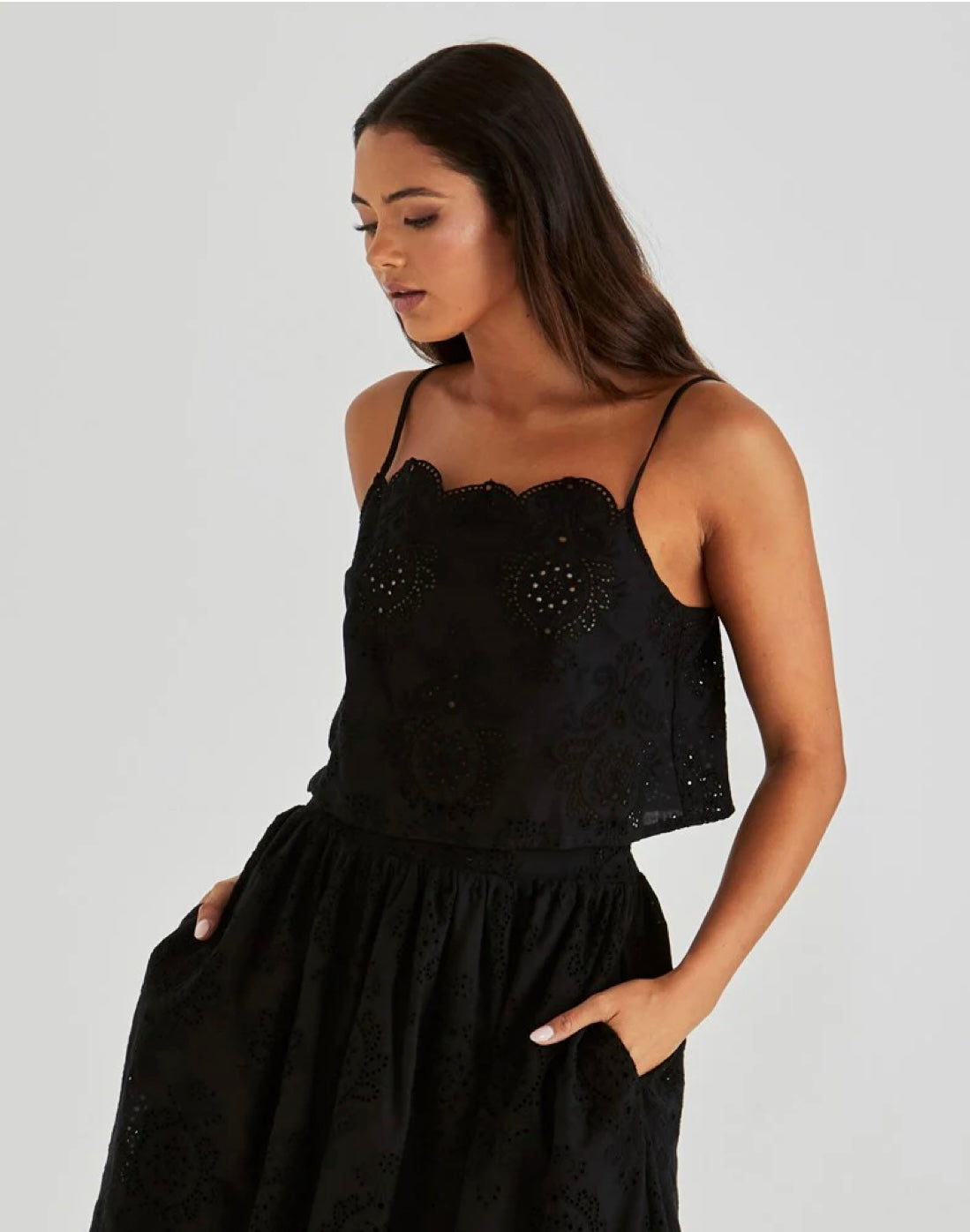 SASS ANI CAMI BLACK