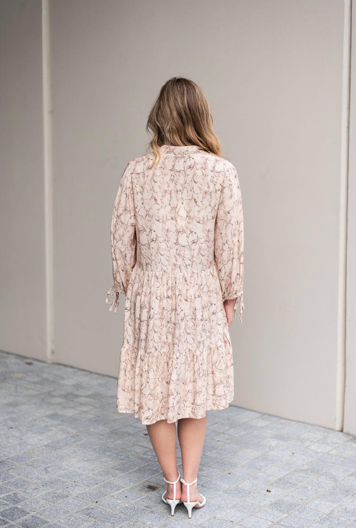 BLAZE ABSTRACT TUNIC DRESS