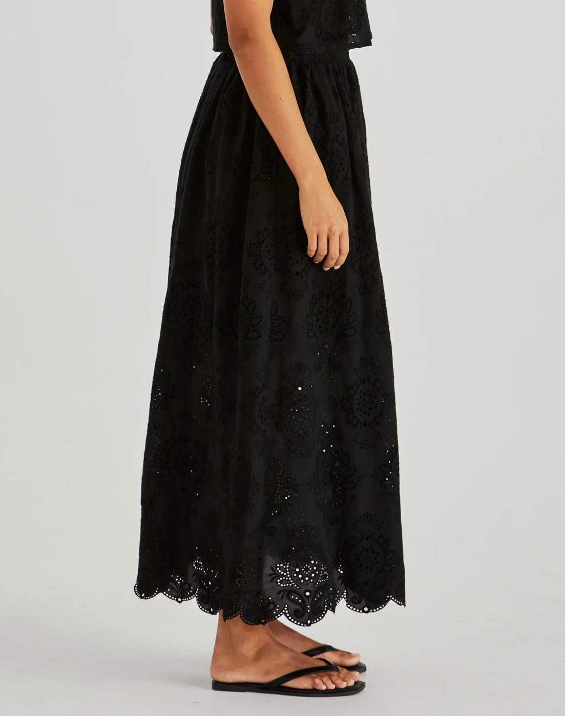 SASS ANI FULL SKIRT BLACK