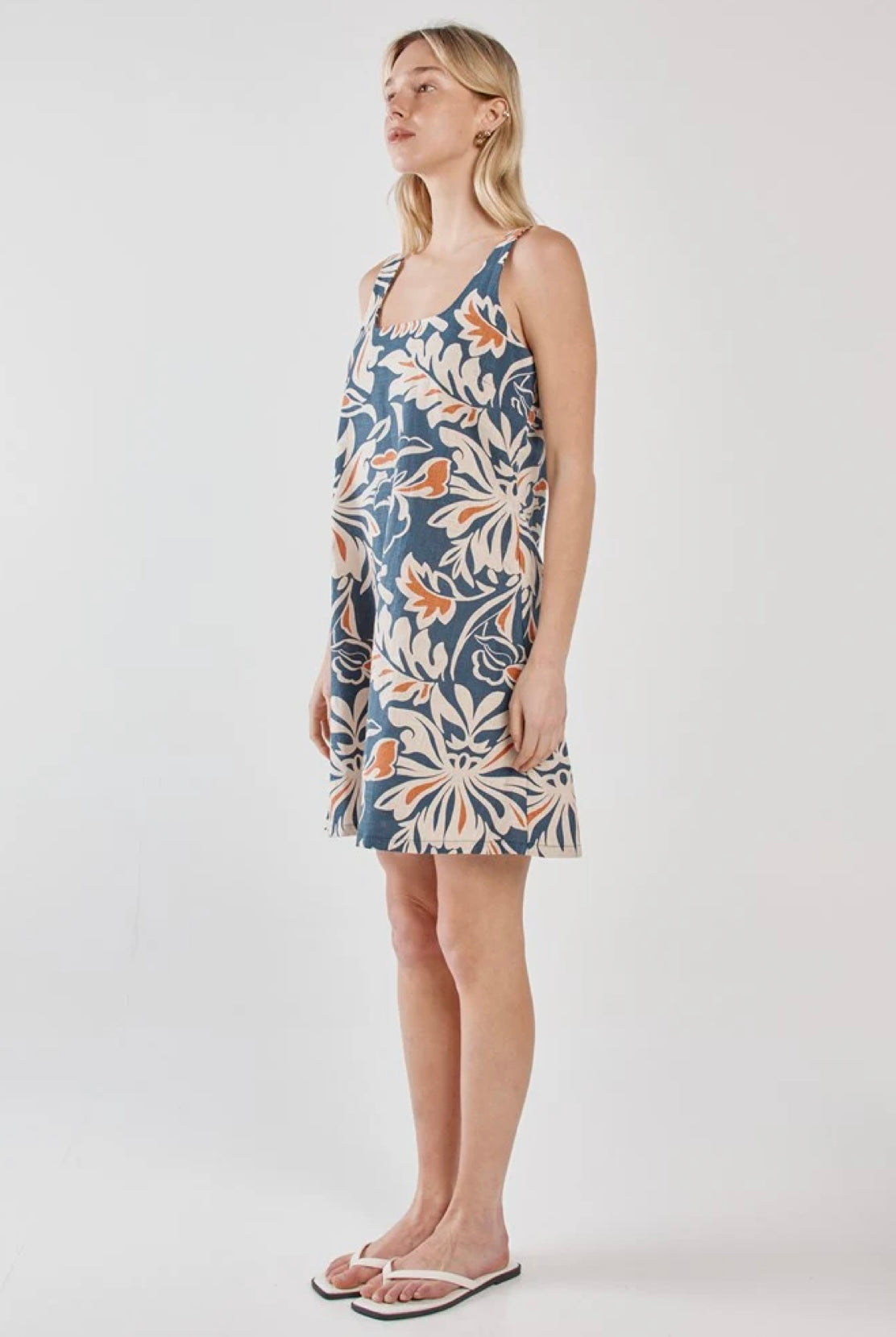 SASS JANA MINI SHIFT DRESS WILD ORCHID