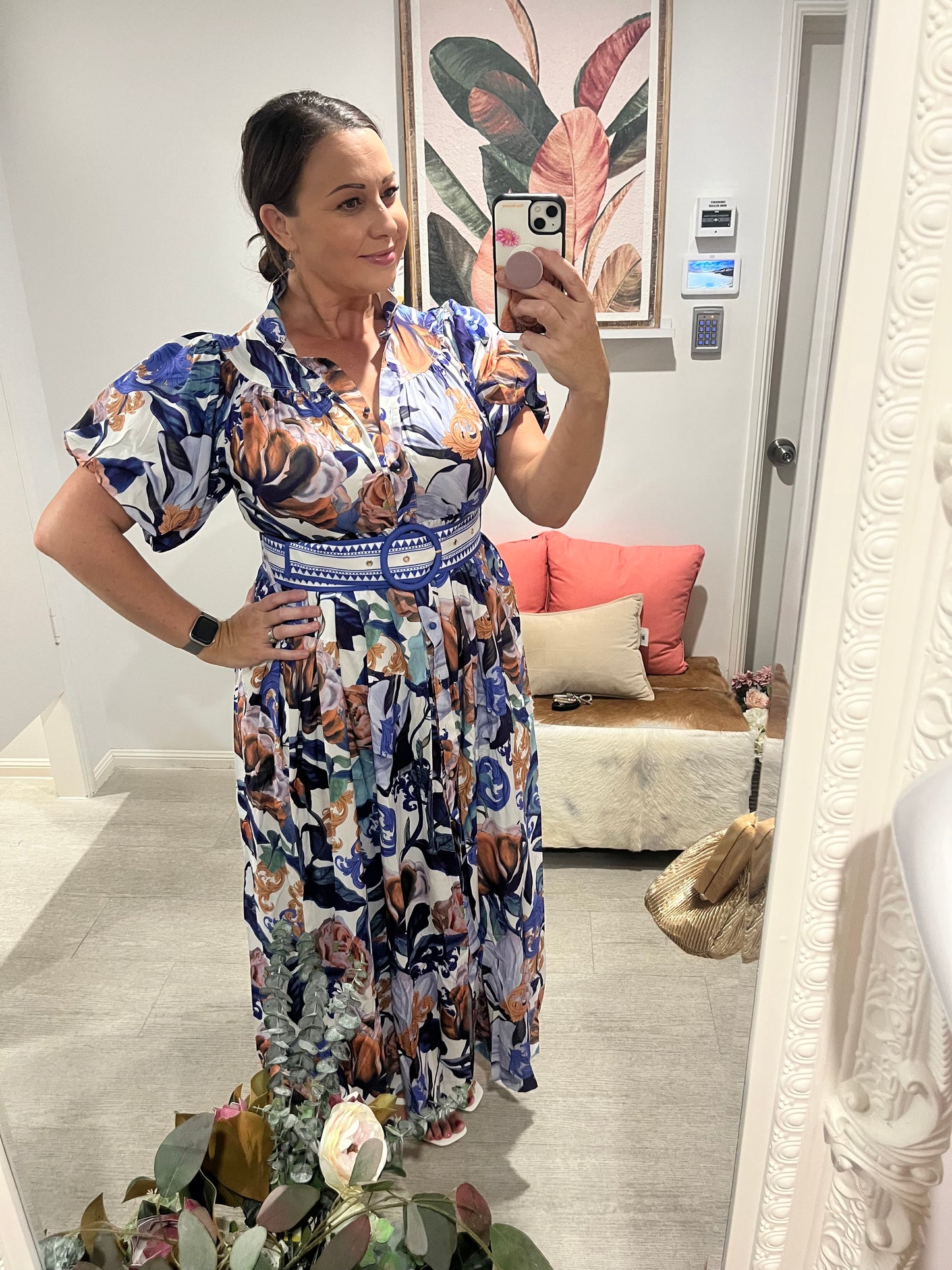 DONATELLA AZURE MAXI