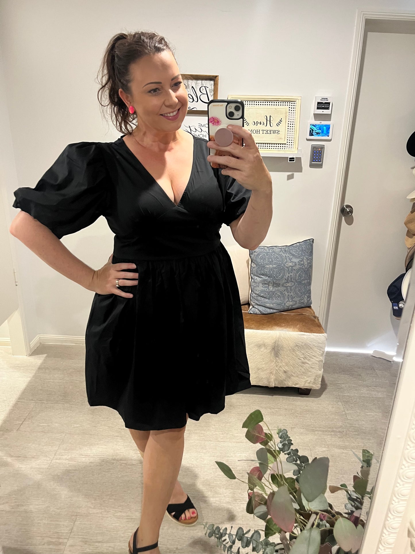 FRIA BLACK TIFFANY DRESS