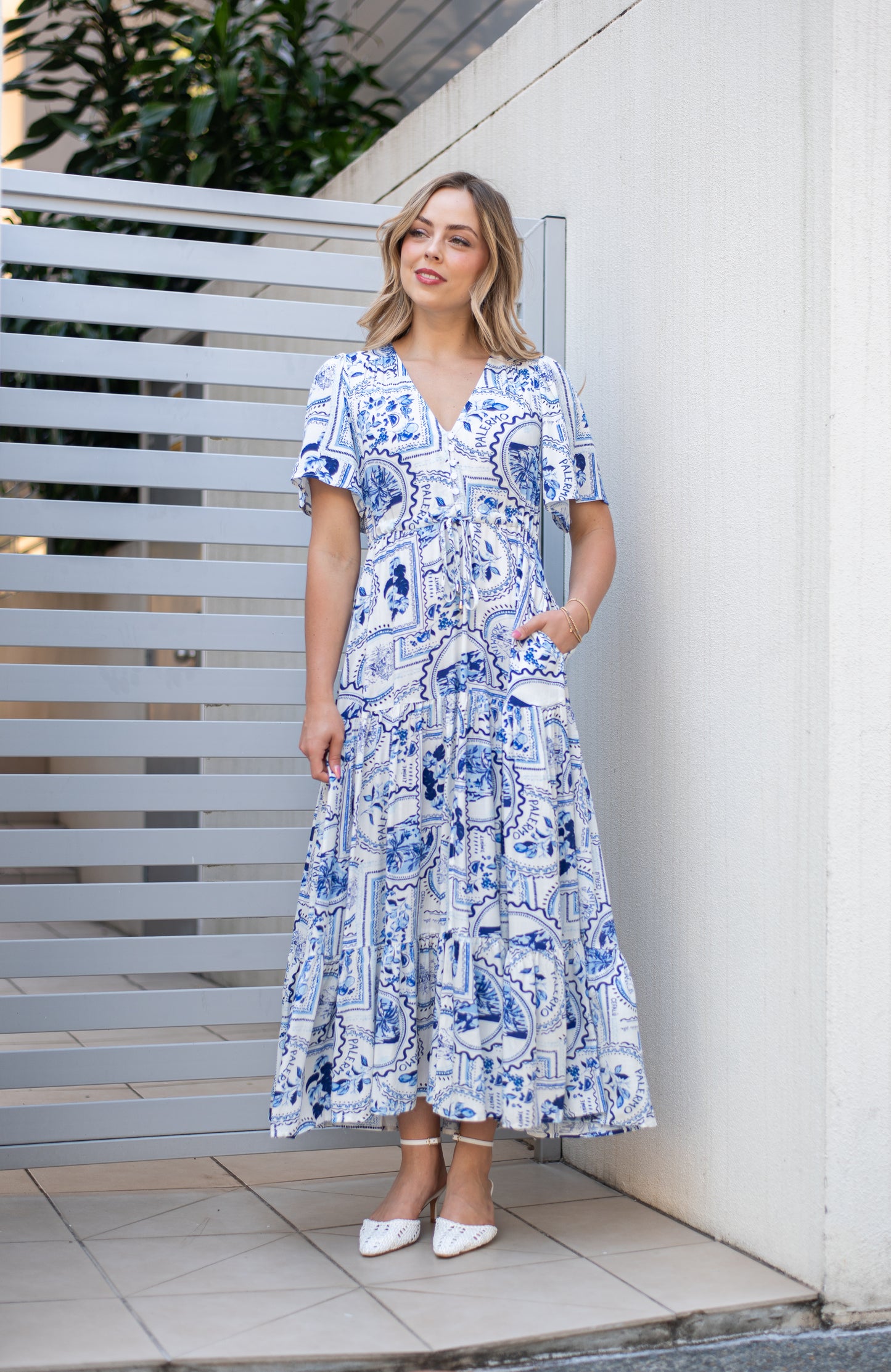 FRIA PALERNO MAXI DRESS