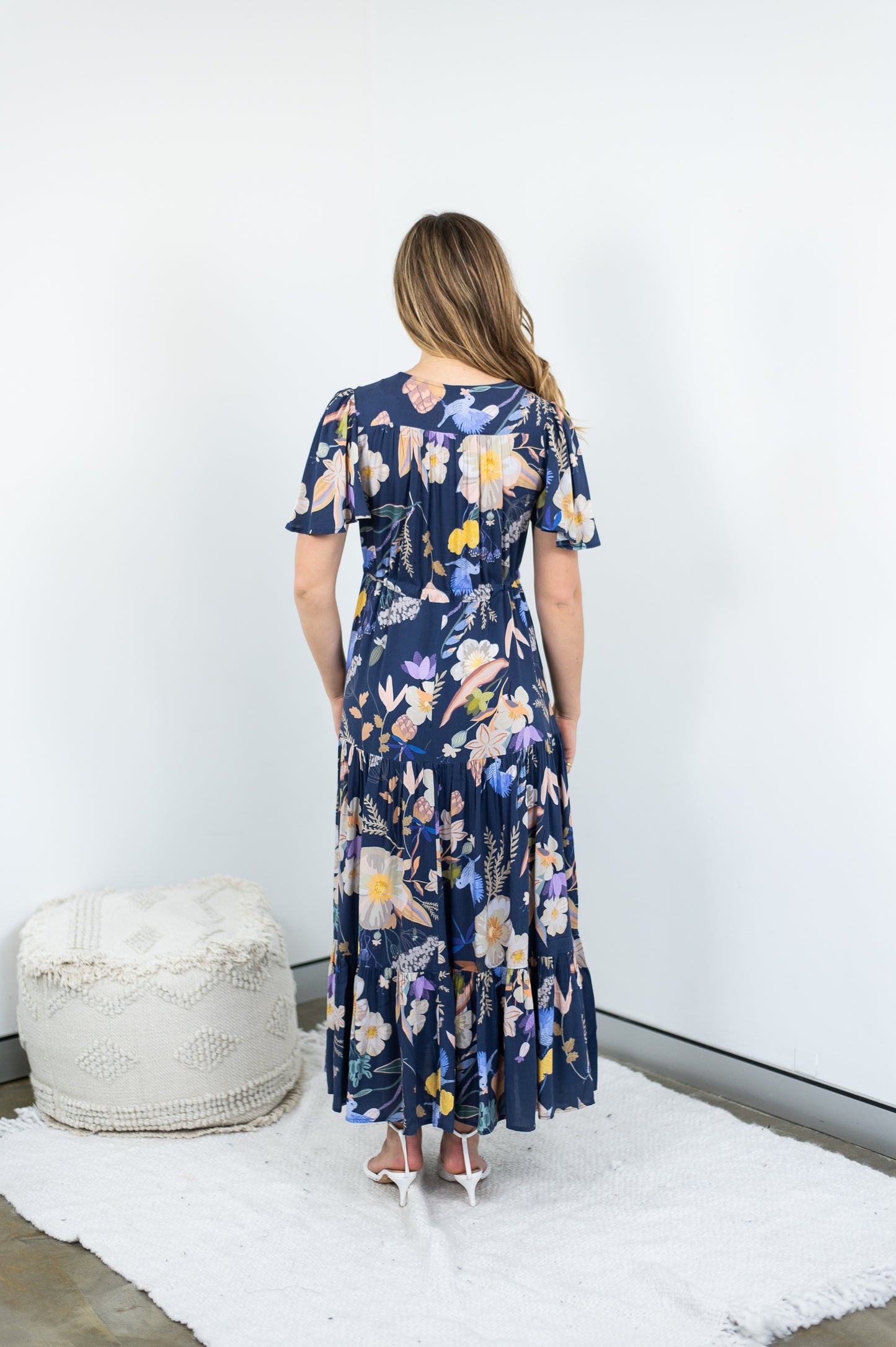 SABRINA MAXI DRESS NAVY