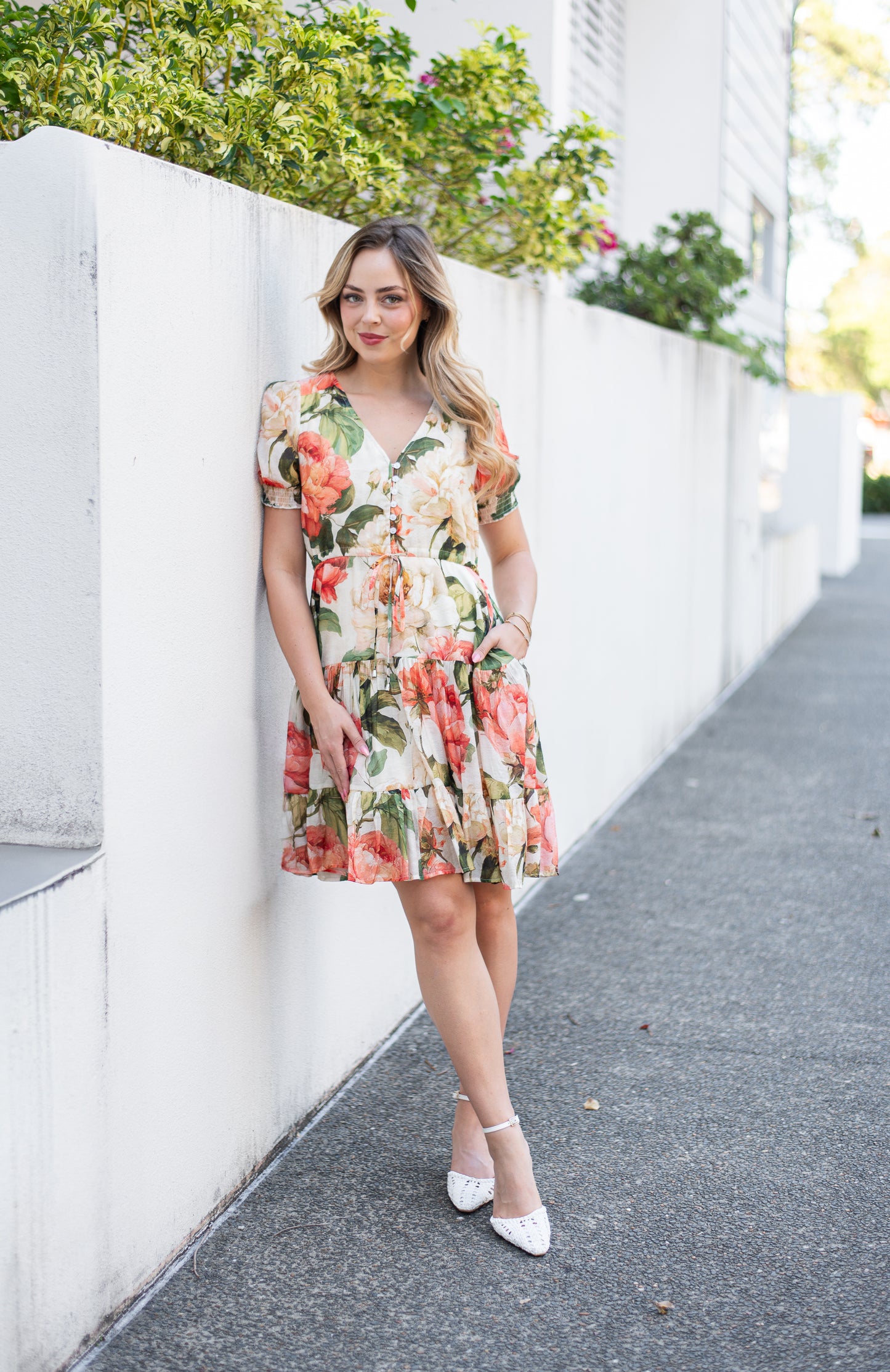 SILVER WISHES FLORAL MINI