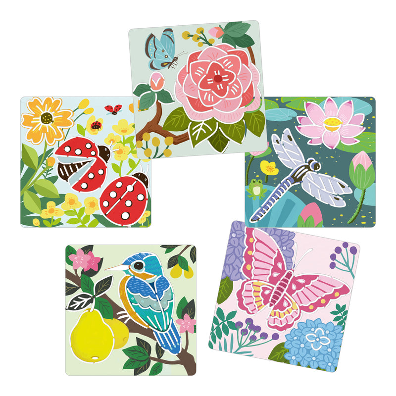 DJ8816 GARDEN WINGS STENCILS