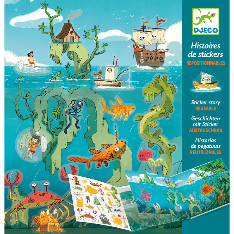 DJ8953 SEA STICKER SET