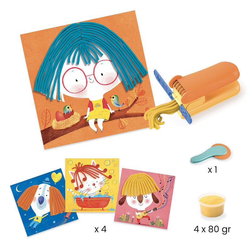 DJ9890 MODELLING CLAY ART SET