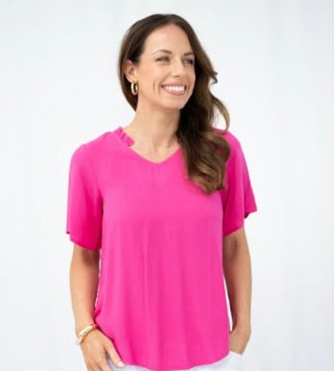 WILLOW TREE MAGENTA BLOUSE