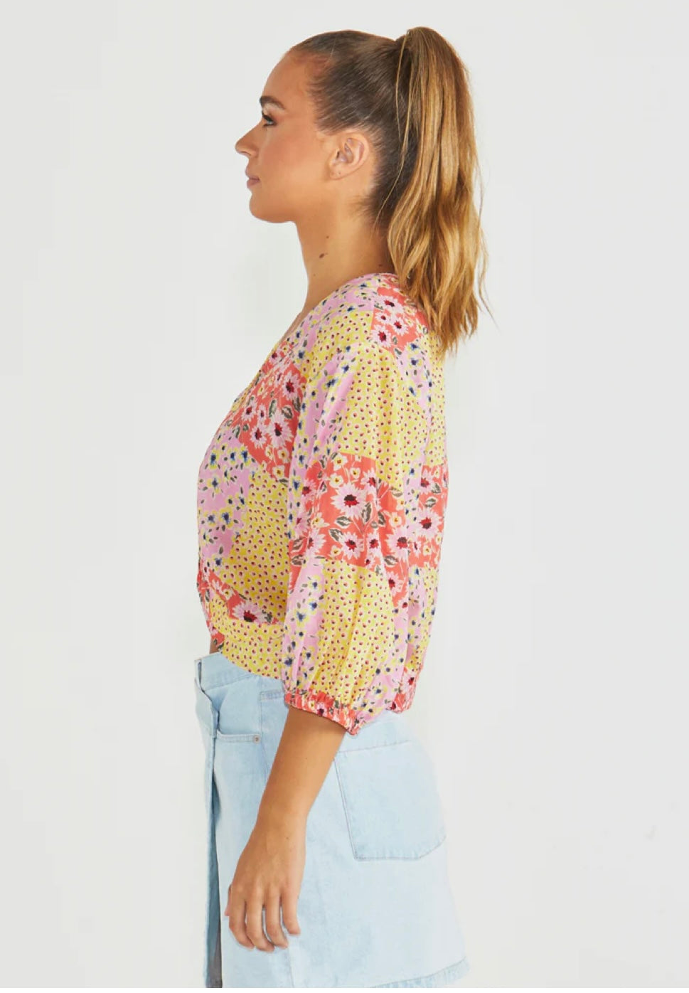 SASS RUTH TOP FLORAL