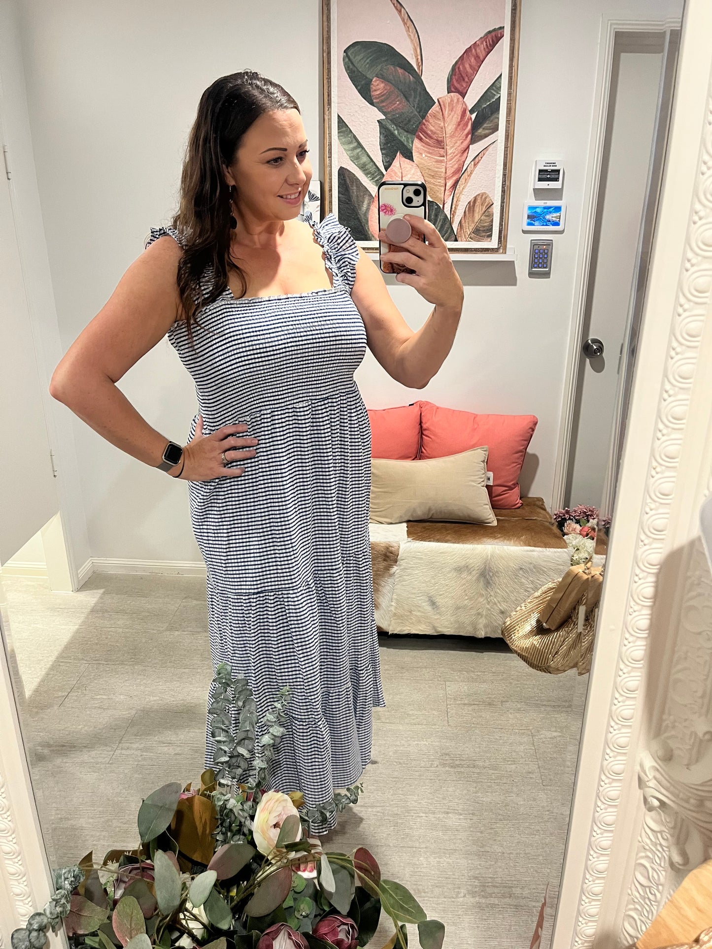 EBBY & I NYLA STRIPE DRESS