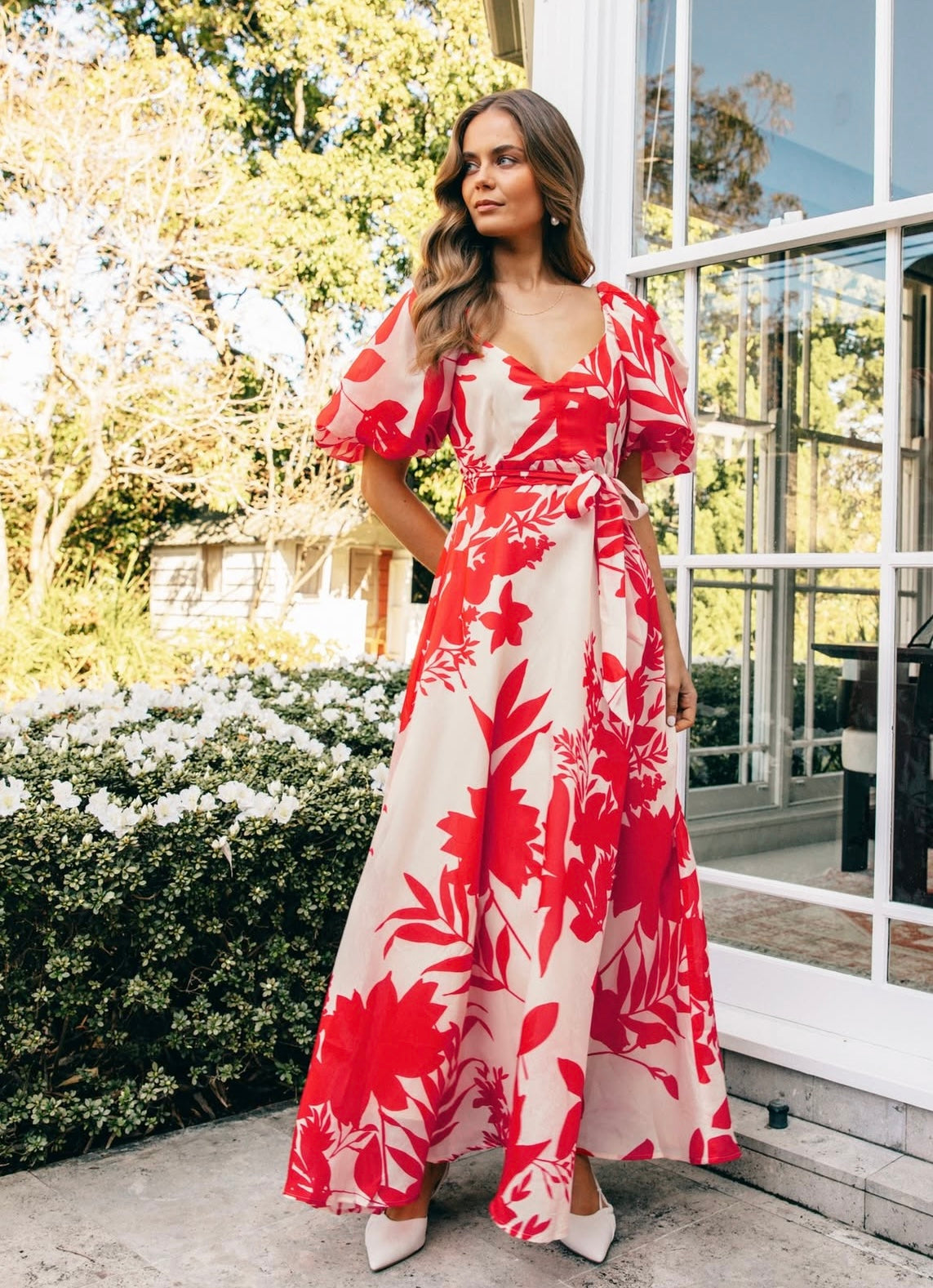 ZANTHE FLORAL MAXI DRESS