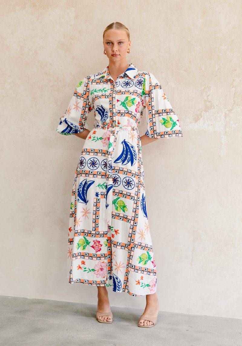 WHITE CLOSET BETINA DRESS