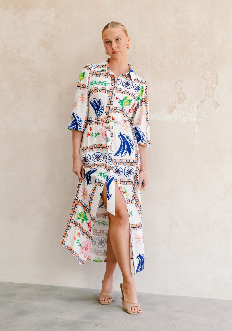 WHITE CLOSET BETINA DRESS