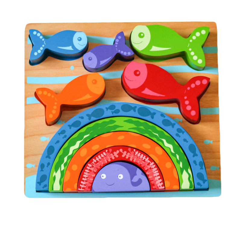 KC5214E RAINBOW FISH PUZZLE