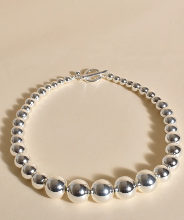 AND-2211SILV MAXWELL NECKLACE